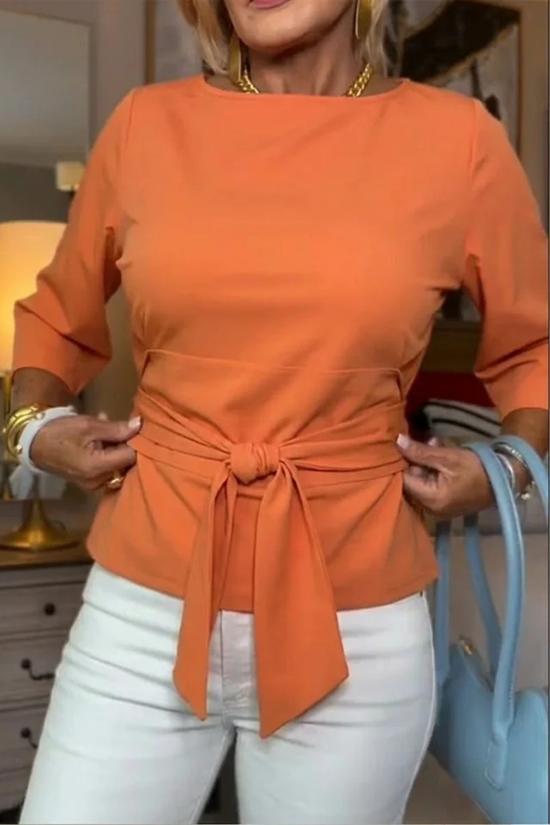 Daria - Stylish Bow Waist Top