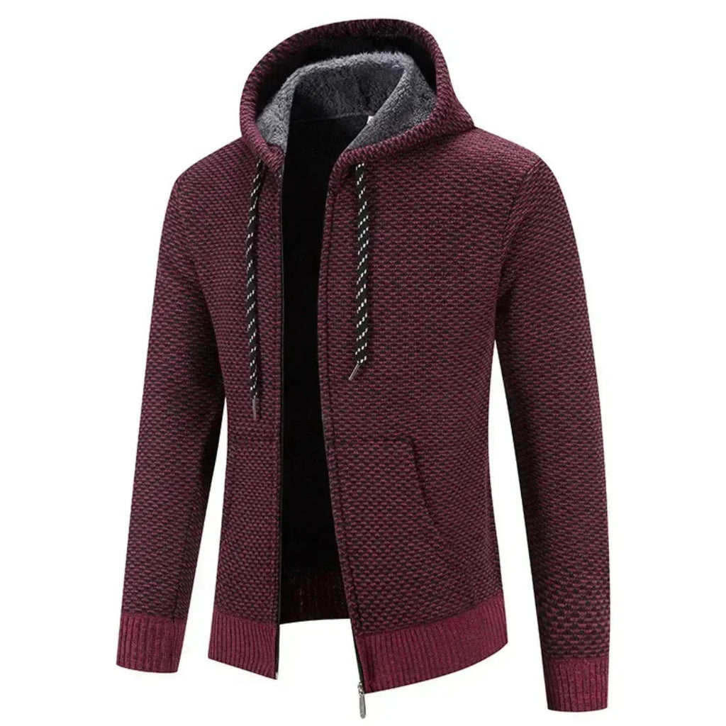 Lined Corduroy Hoodie