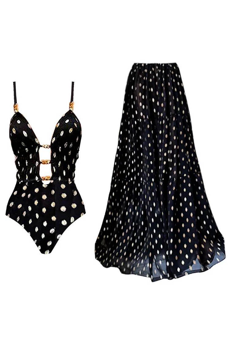 Dot Romance Retro Swimsuit