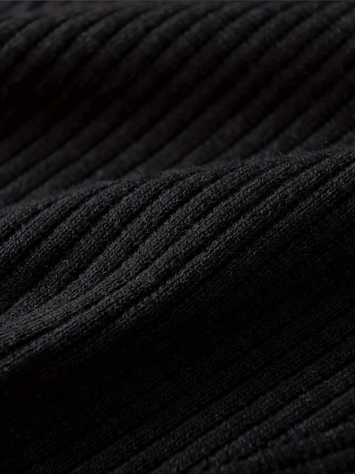 Men’s Black V-Neck Sweater Vest