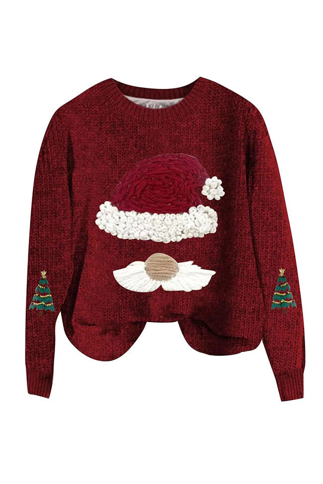 Modern Loose Fit Christmas Knit Sweater