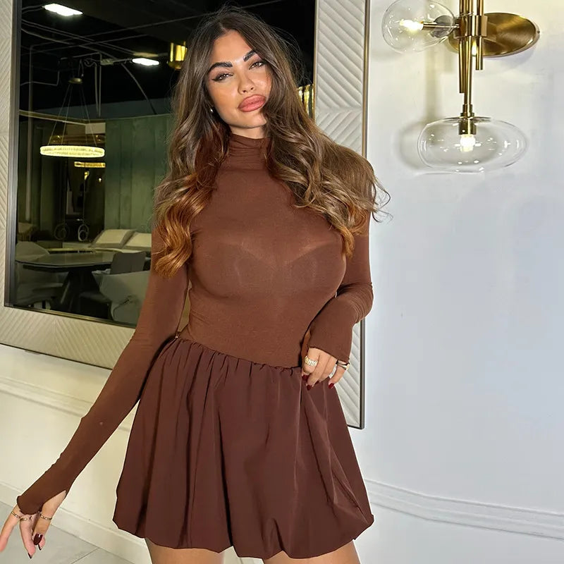 Sutton - Playsuit with Collar and Wide Legs