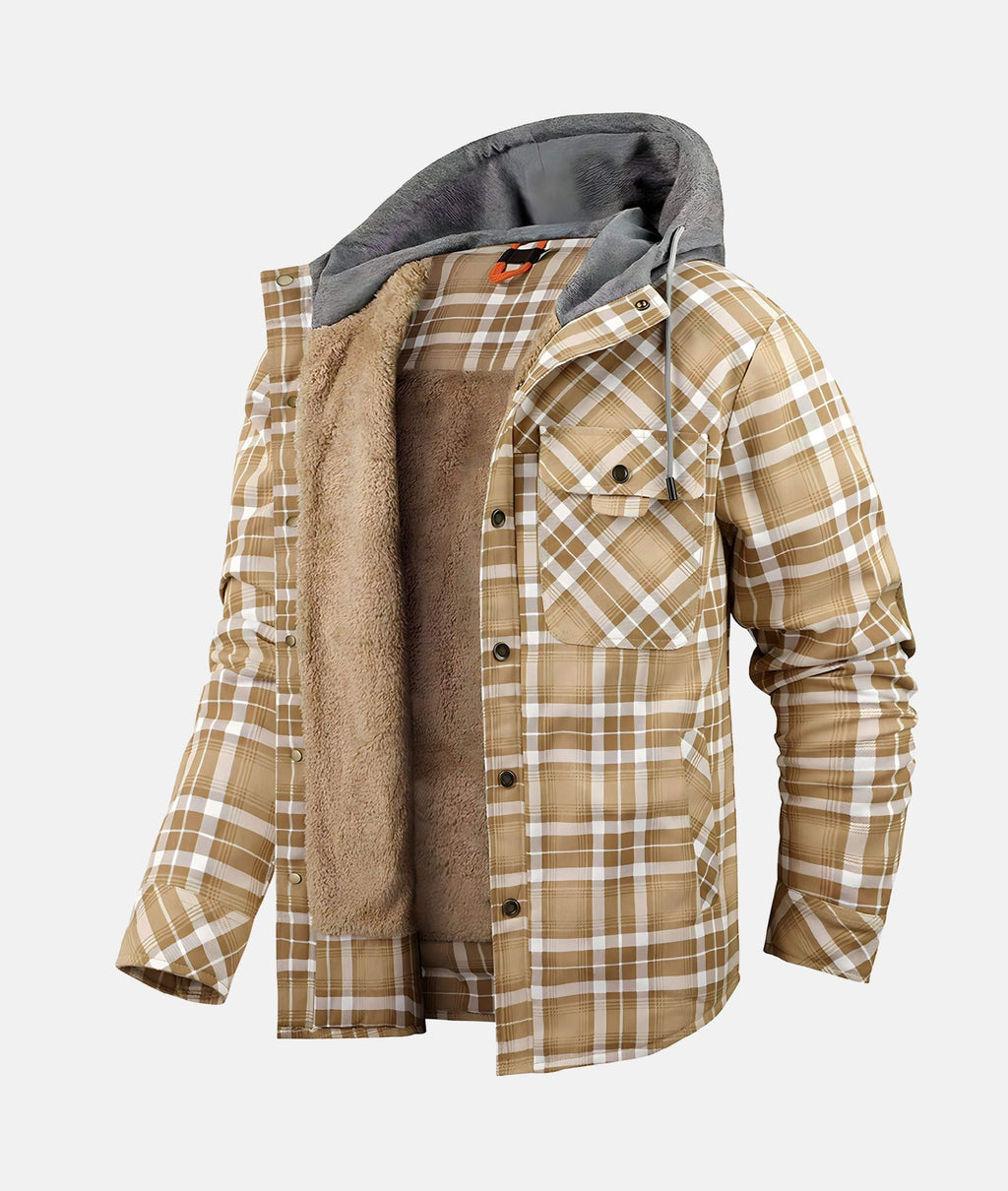 Lightweight Flannel Shirt Jacket