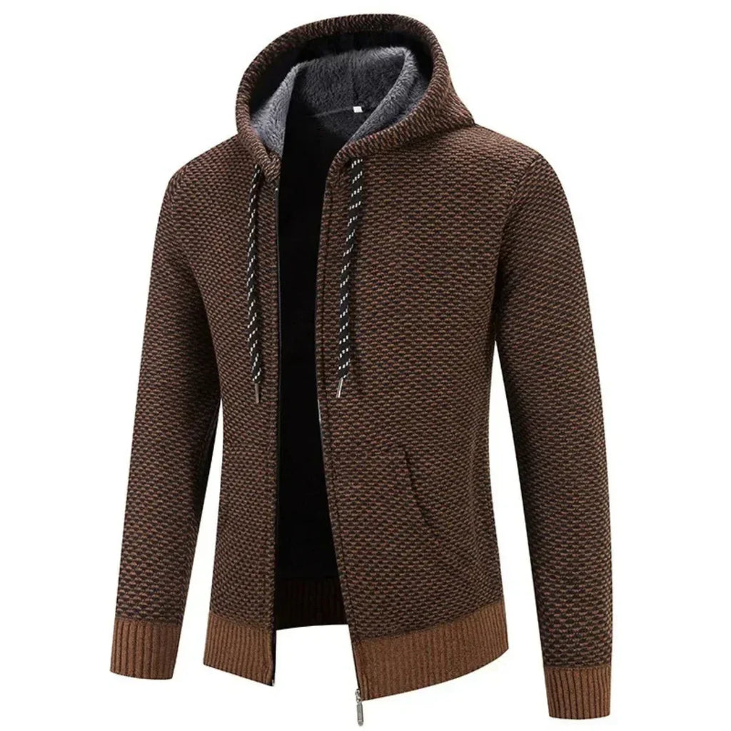 Lined Corduroy Hoodie