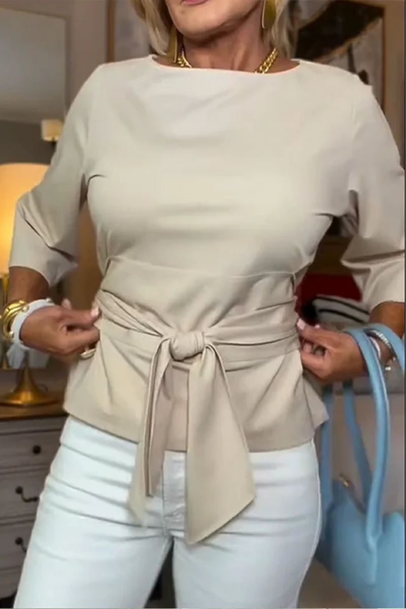Daria - Stylish Bow Waist Top