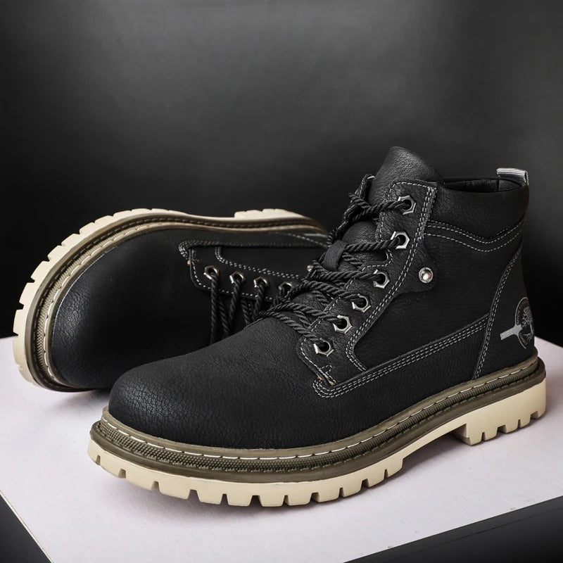 Boots with Padded Collar