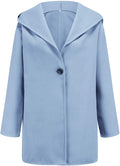 Women’s Relaxed Single-Button Blazer with Oversized Draped Lapels – Elegant Short Tailored Jacket for Smart Casual and Office Wear