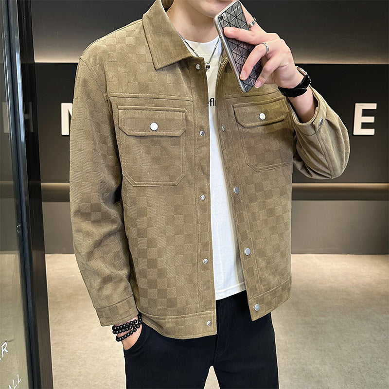 Lined Suede Jacket