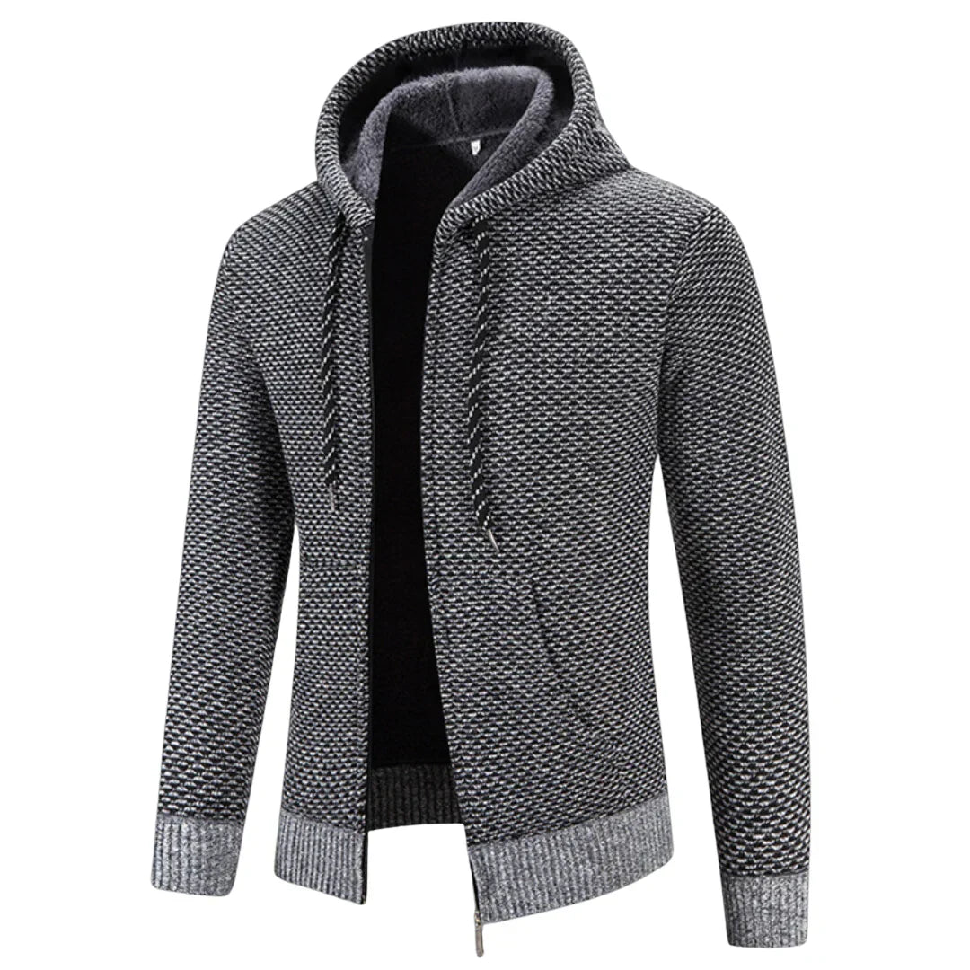 Lined Corduroy Hoodie