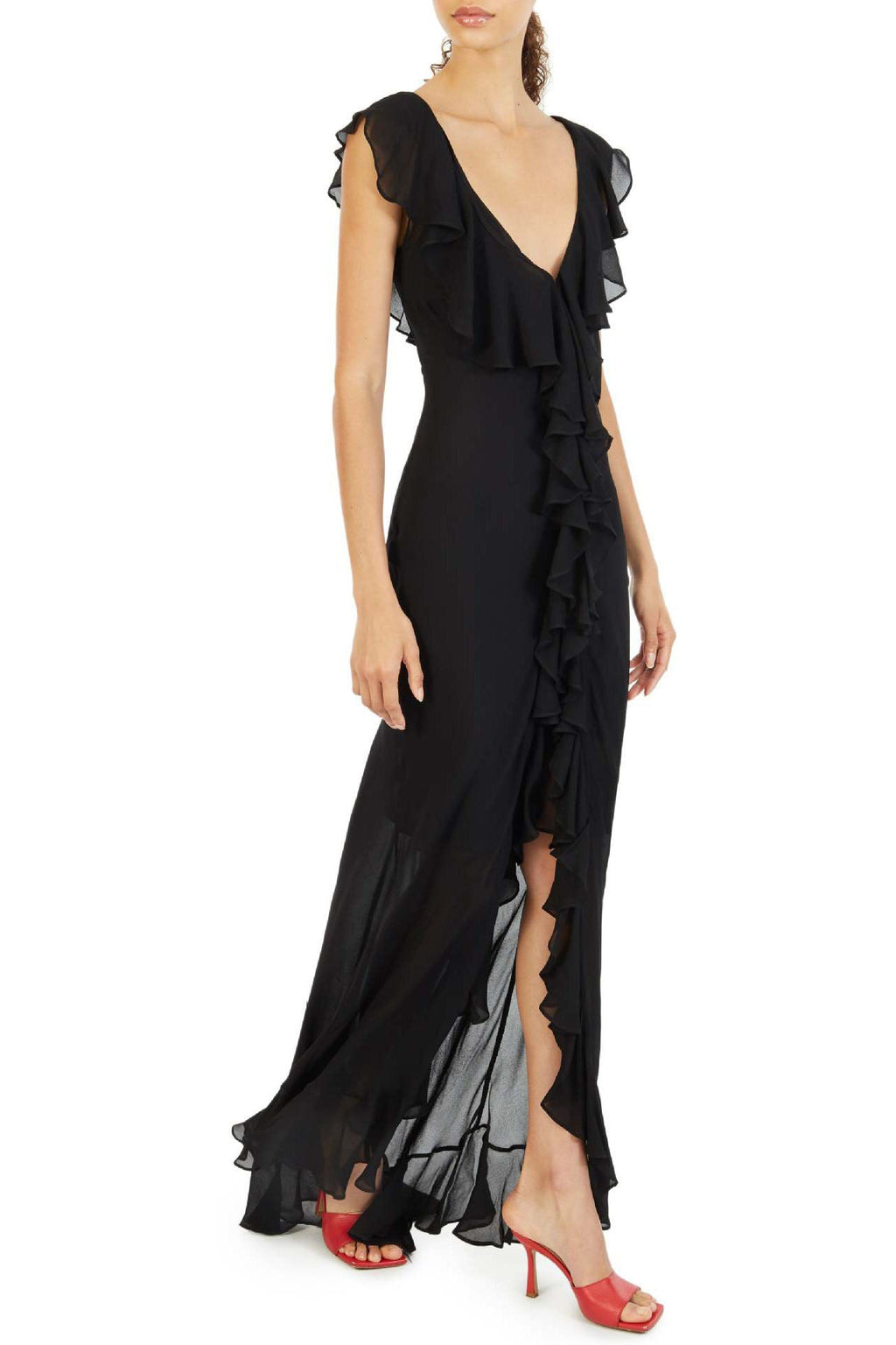 Fitted Slit Height enhancing Dress
