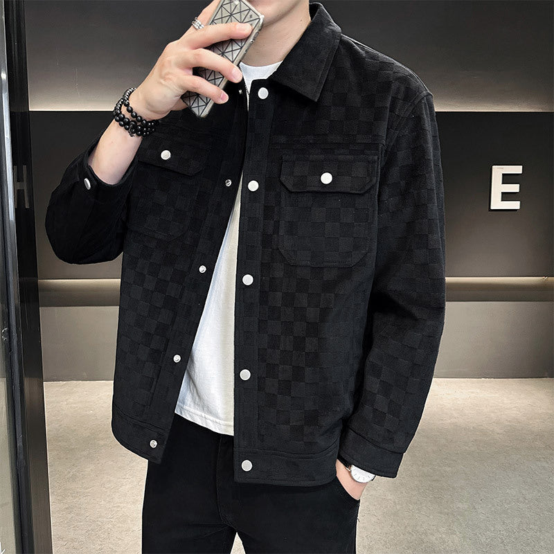 Lined Suede Jacket