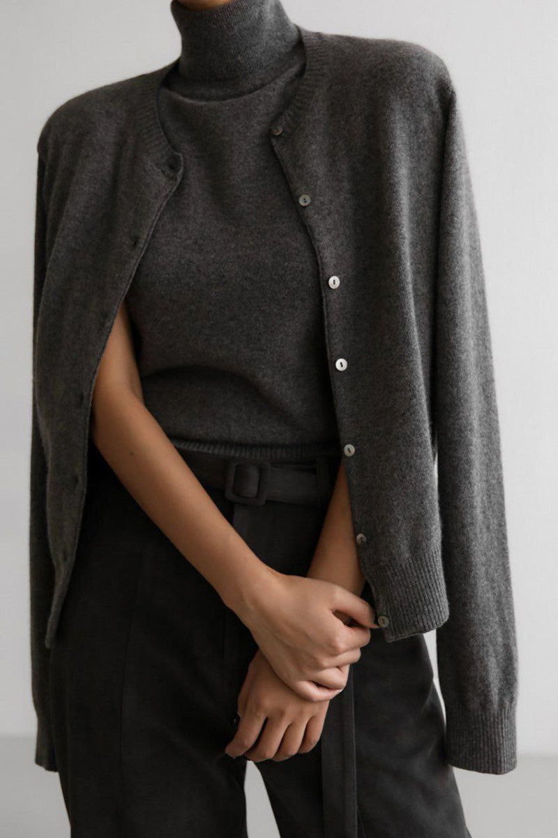 Effortless Vest-Knit Cardigan