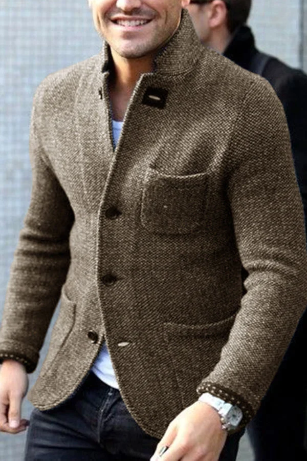 Lightweight Knit Cardigan with Button Front
