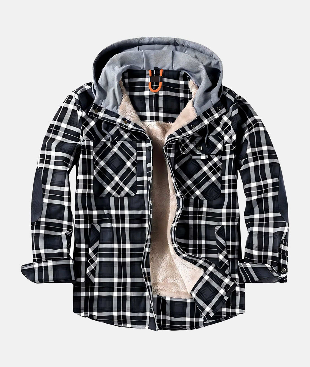 Lightweight Flannel Shirt Jacket