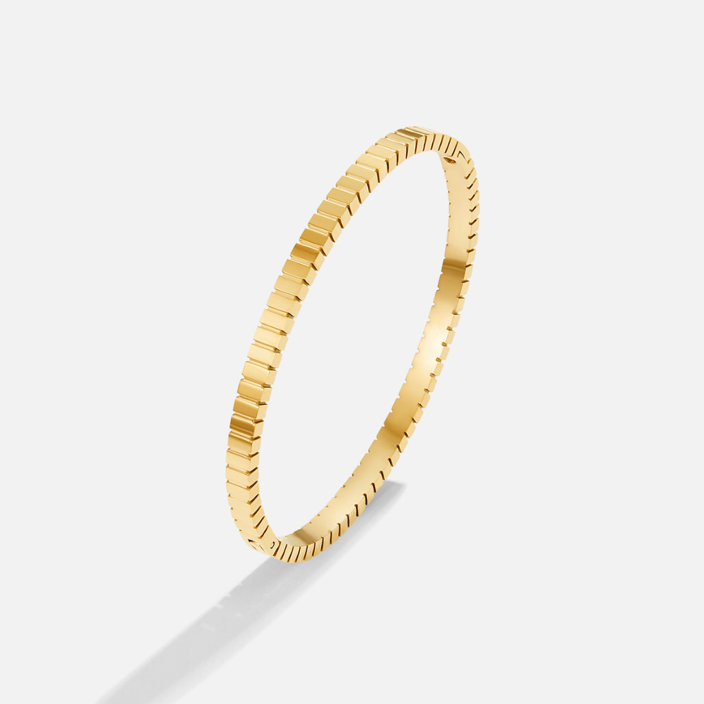 Geometric Bangle Bracelet - Claudia