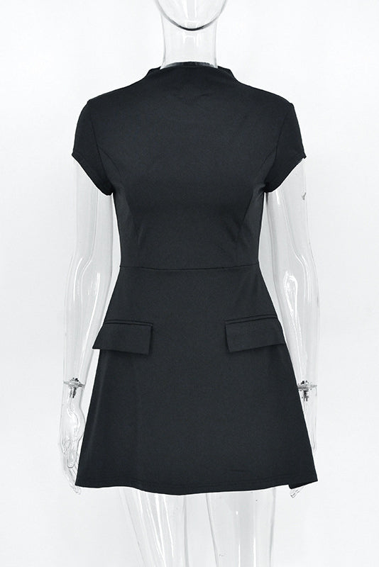 Thea Mini-Length Dress Black