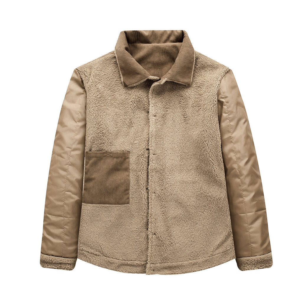 Lined Wool Blend Jacket