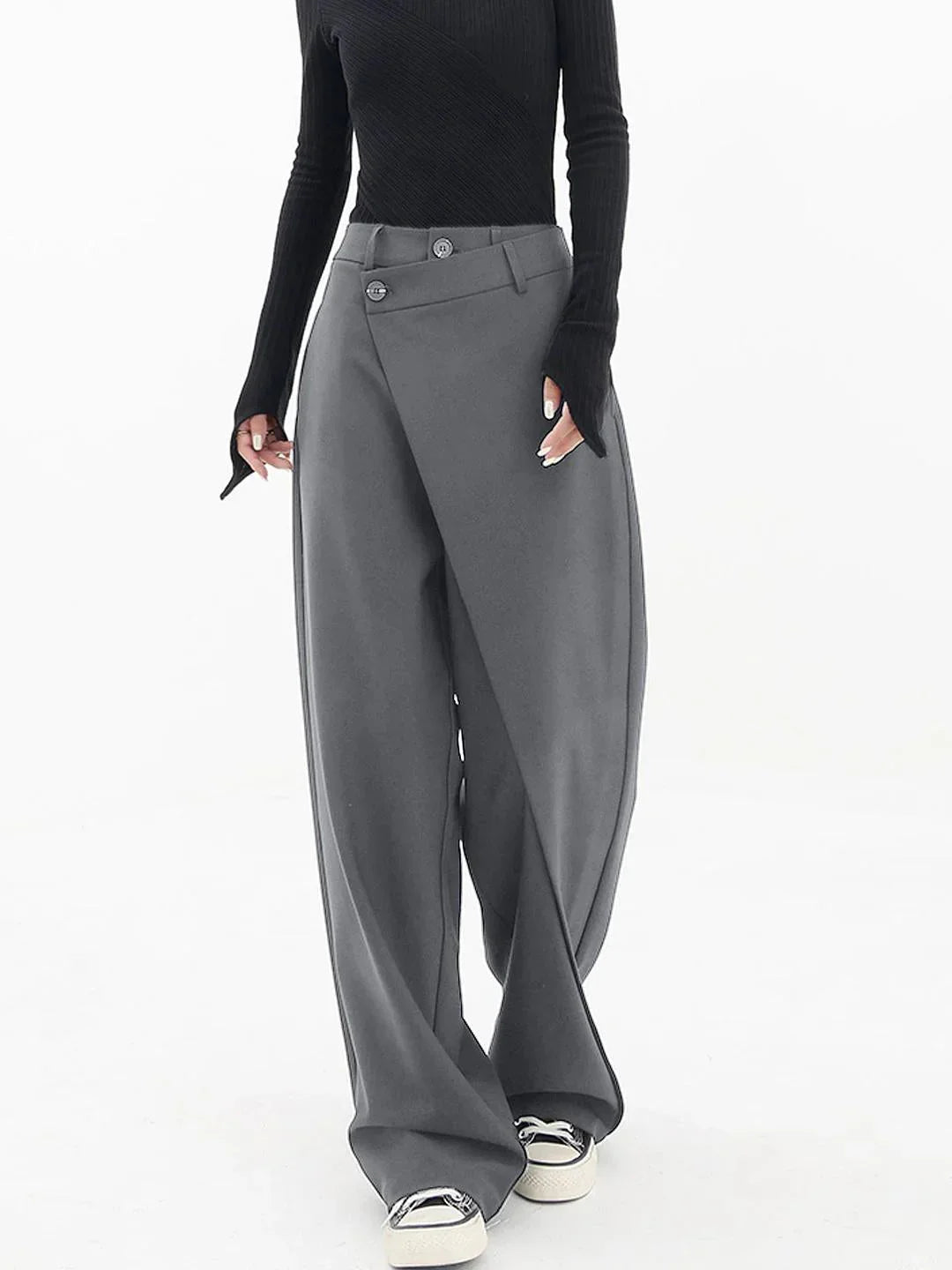 Women’s Asymmetrical Wide Leg Pants