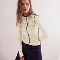 Millie - Longsleeve Shirt with Contrast Details