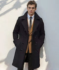 Warm Denim Trench Coat