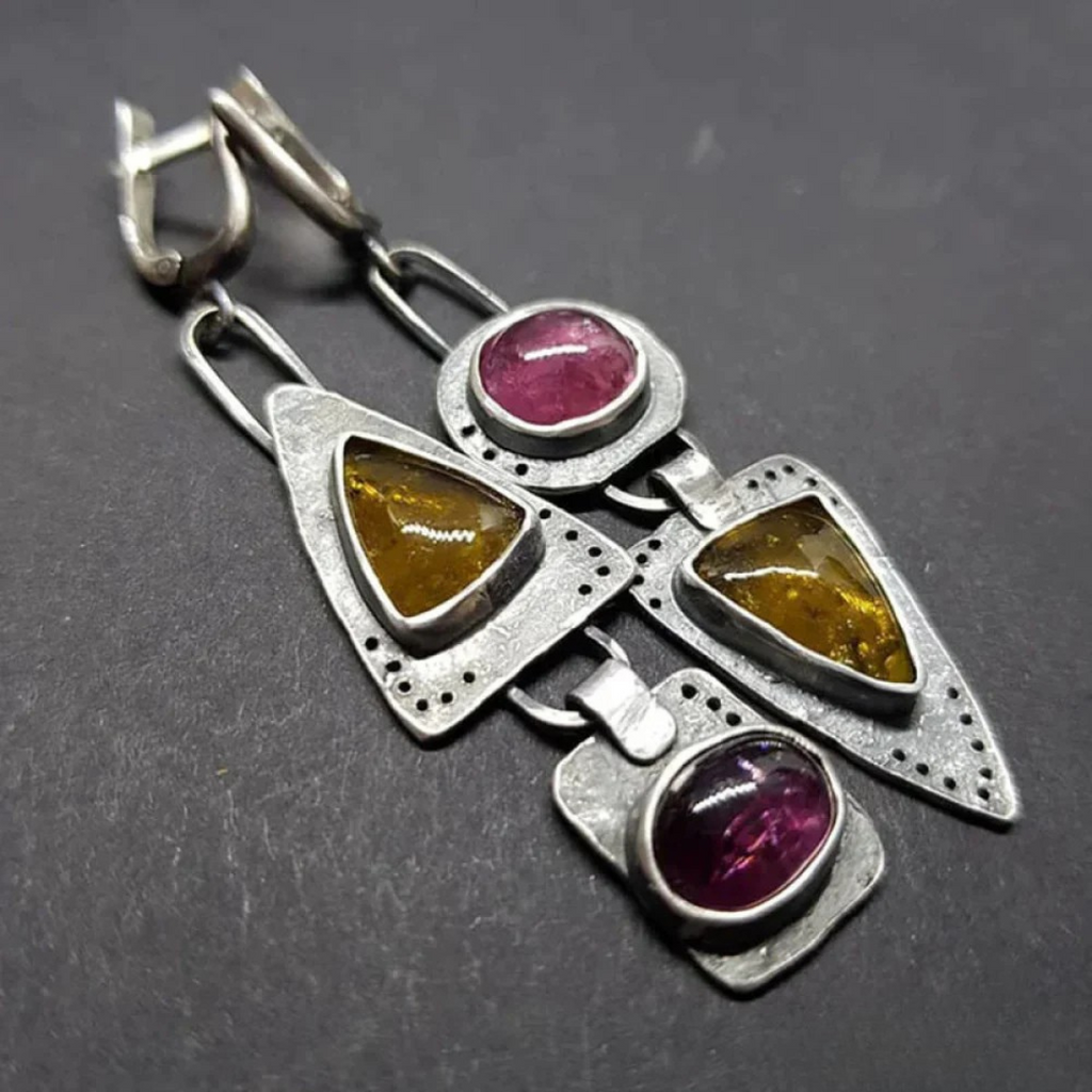 Geometric Triangle Earrings - Limited Edition