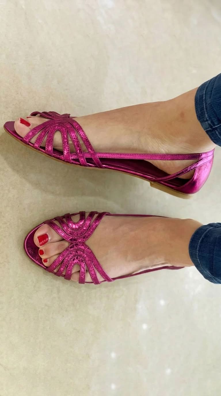 Mabel | Golden Sandals Summer Light