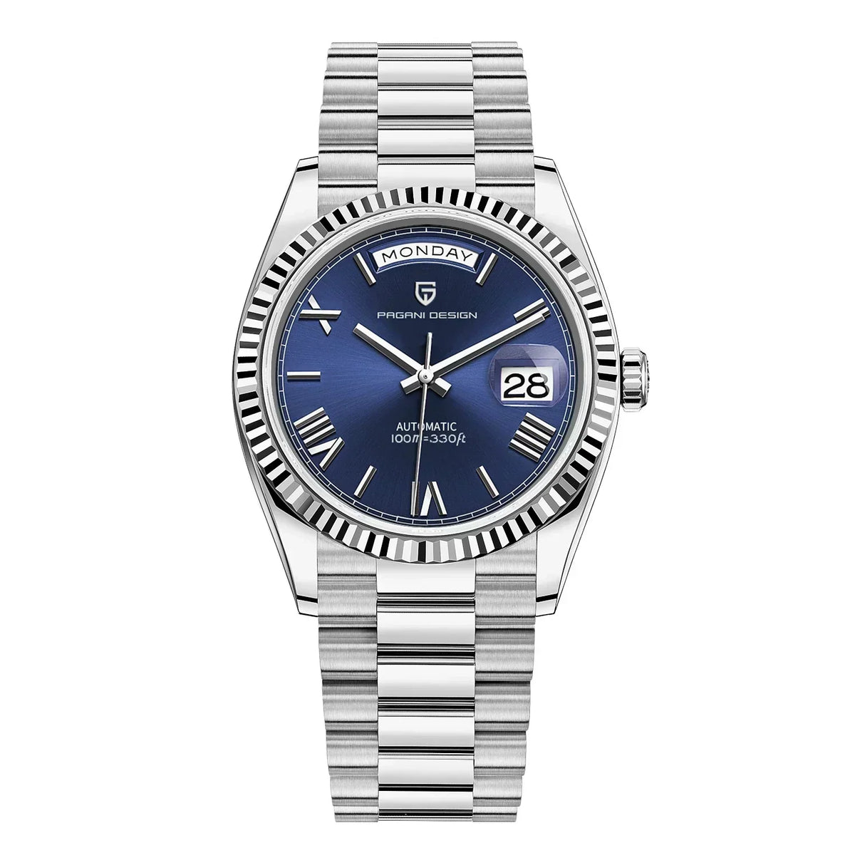 Classic Analog Watch with Premium Stainless Steel Bracelet for Everyday Elegance