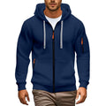 Adrian - Men’s Full-Zip Drawstring Hoodie
