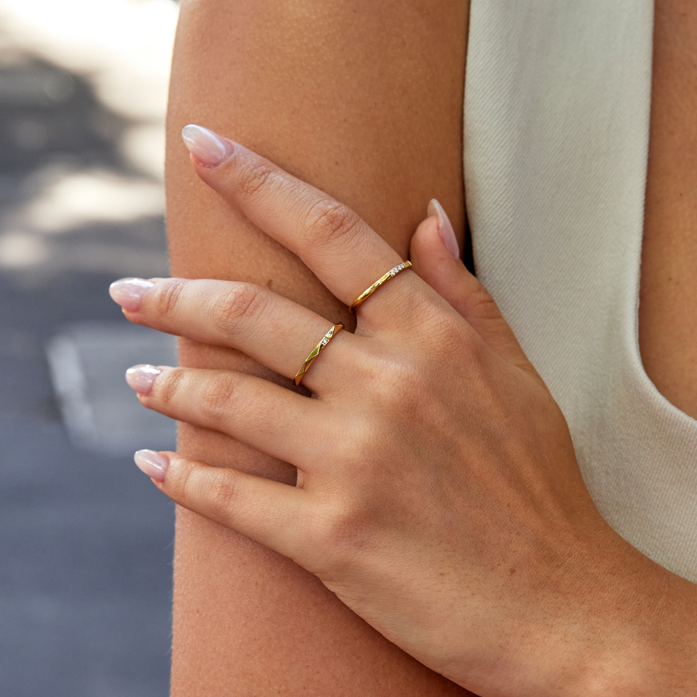 Astrid Gold Ring