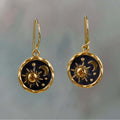 Sun and Moon Boho Vermeil Earrings Exclusive Limited Edition