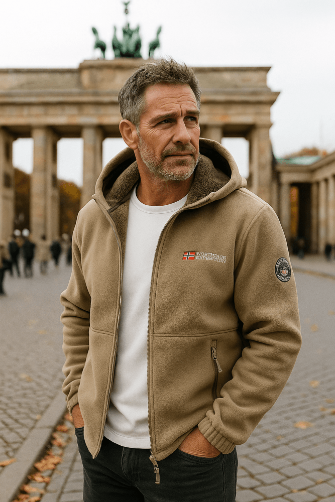 Water-Resistant Fleece Jacket and Pants Set