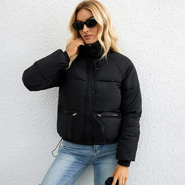 Women's Quilted Short Jacket Trendy Style