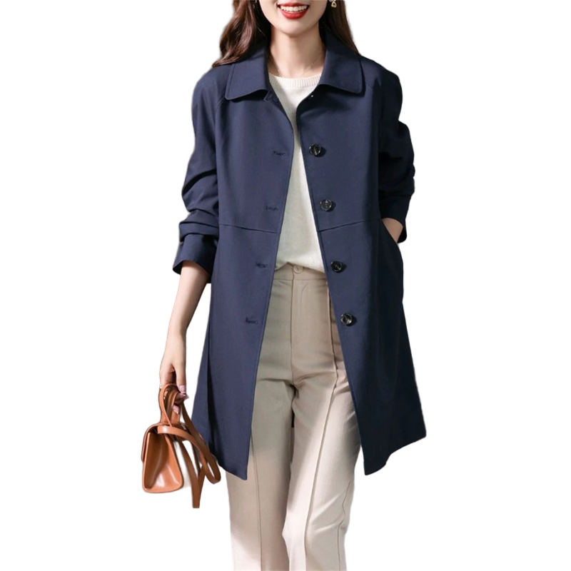 Ladies Waterproof Trench Coat Classic