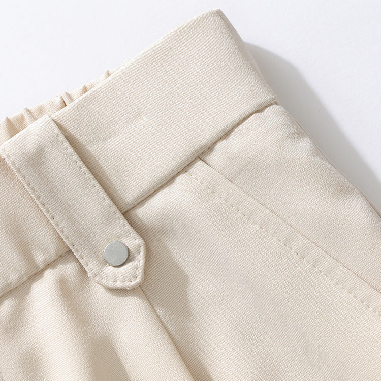 Men’s Pleated Wide Leg Dress Pants
