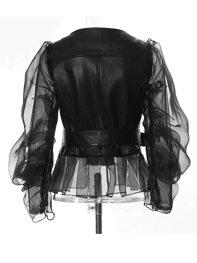 Modern Leather Jacket with a Classic, Versatile Look