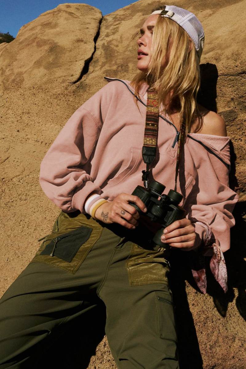 Modern Fern Pocketed Hoodie Lightweight Jacket Crepe