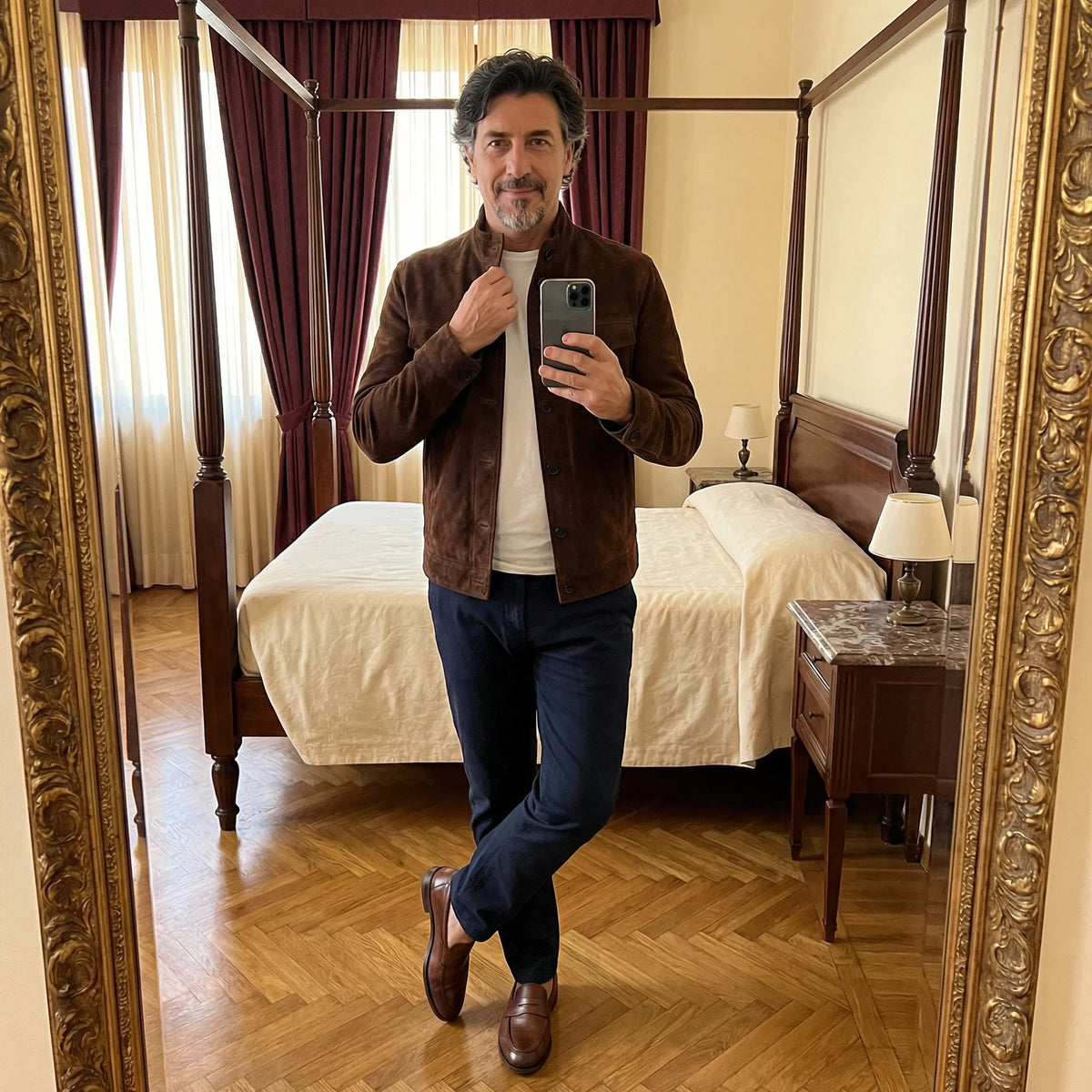 Jacob - Classic Pocket Suede Jacket