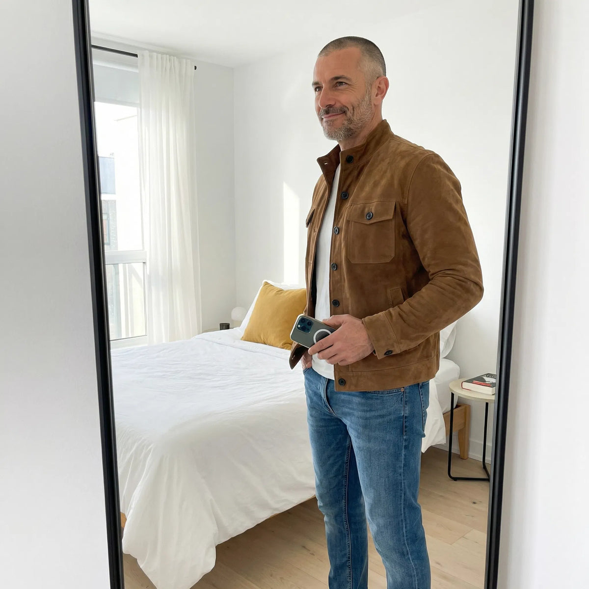 Jacob - Classic Pocket Suede Jacket