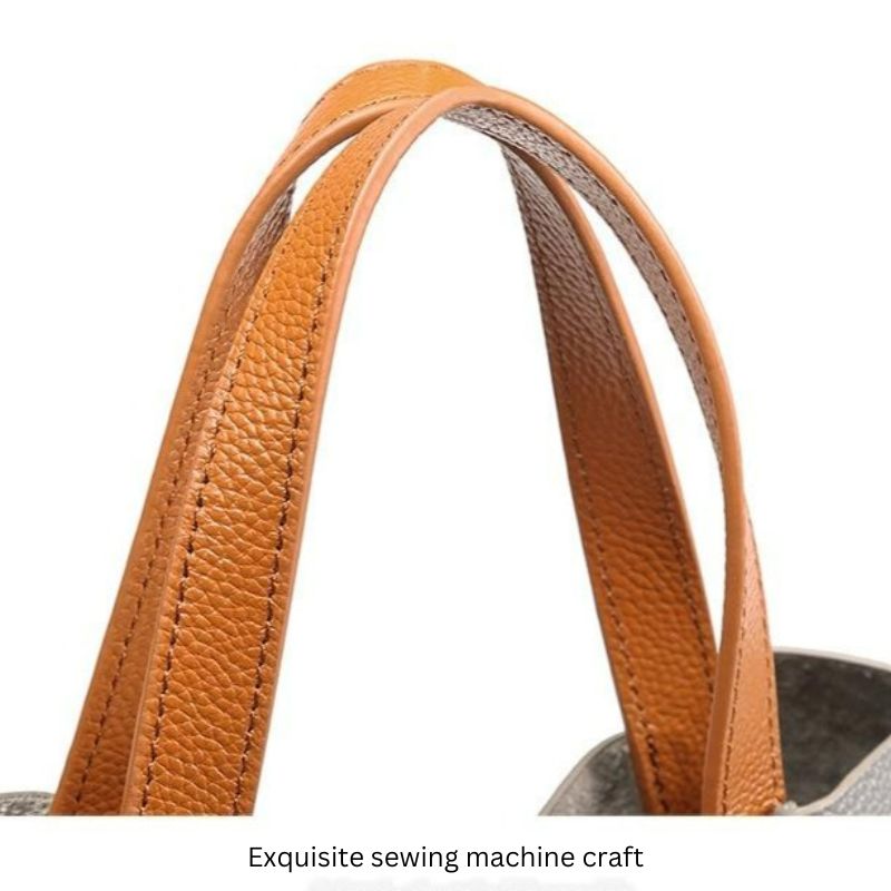 Alana - Shoulder Crossbody Genuine Leather Handbags Head Layer Cowhide Litchi Grain Women Handbag