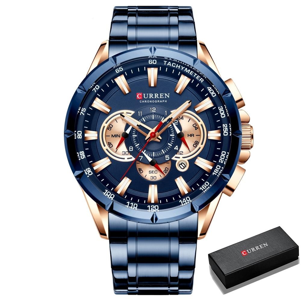 Cassian - 3-Dial Chronograph Luxury Wristwatch