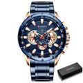 Cassian - 3-Dial Chronograph Luxury Wristwatch