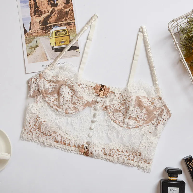 Lucia - Lace Cropped Cami