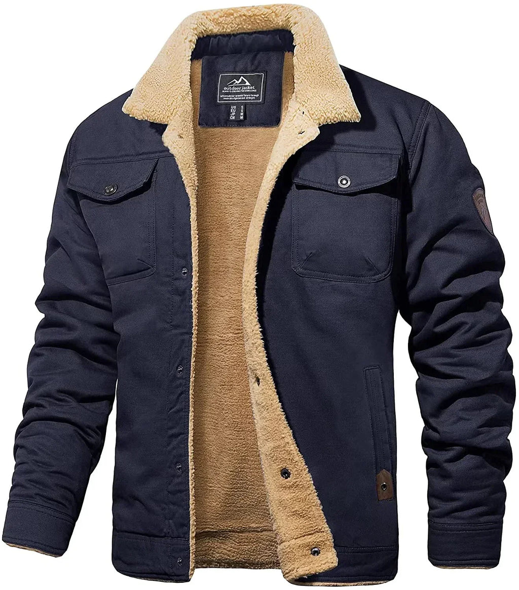 Wool Blend Outdoor Jacket