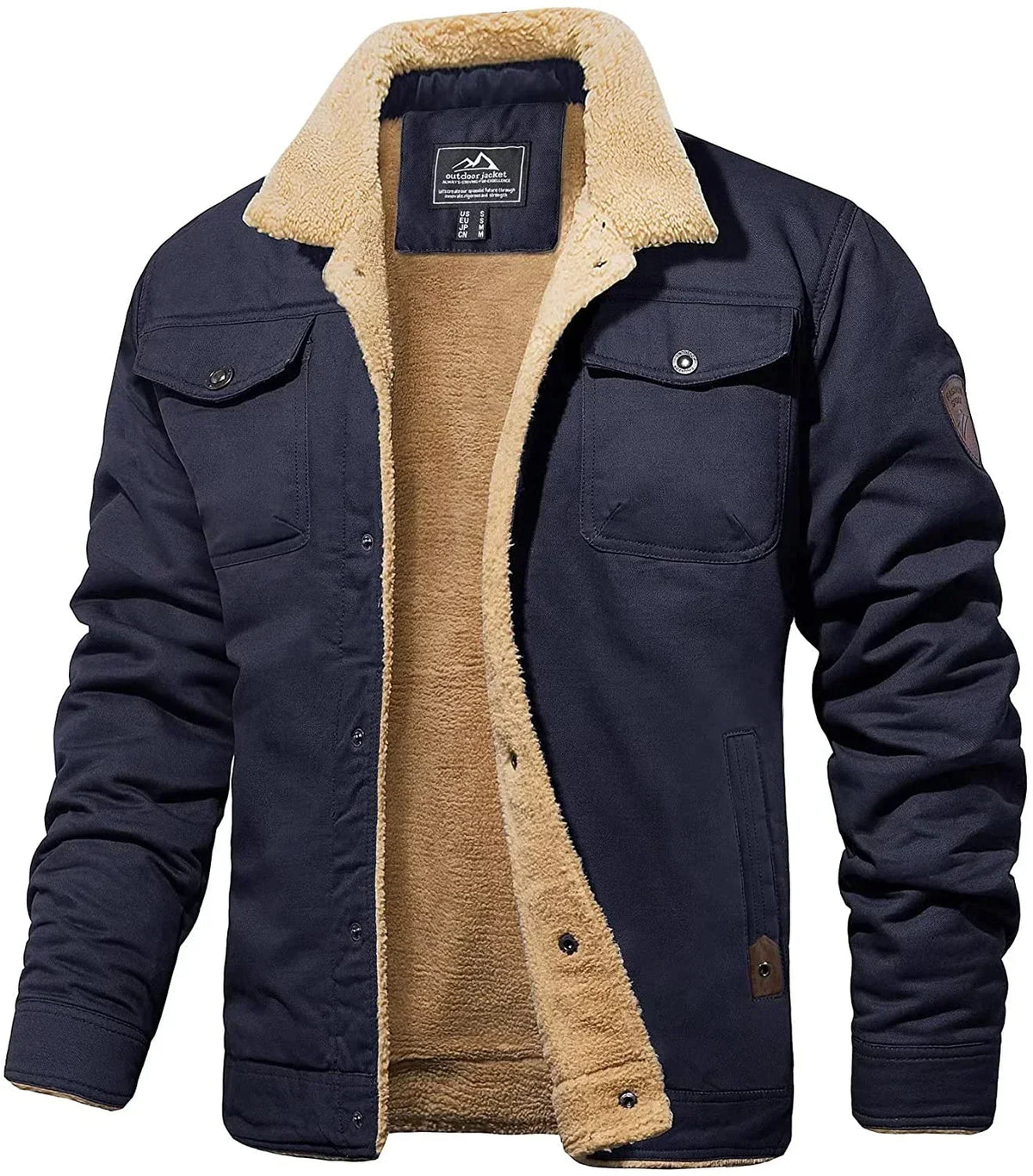 Wool Blend Outdoor Jacket
