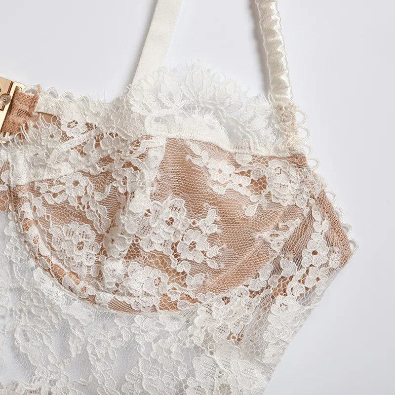 Lucia - Lace Cropped Cami
