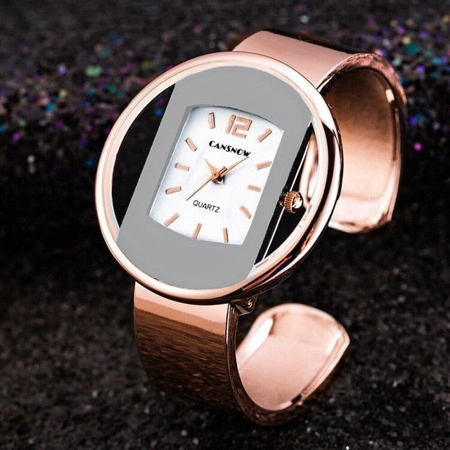 Cansnow Classic Stainless Steel Bracelet Watch