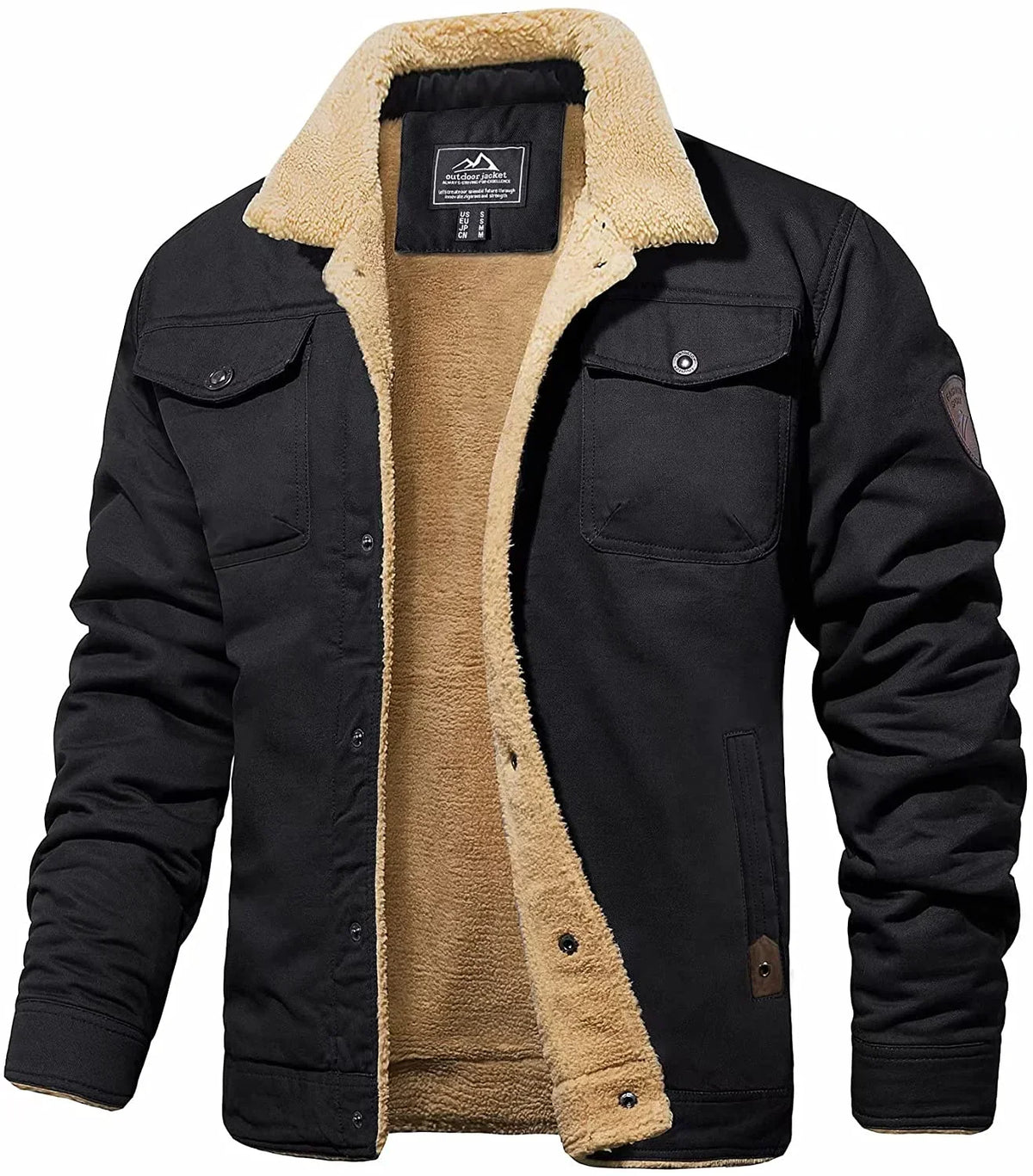Wool Blend Outdoor Jacket