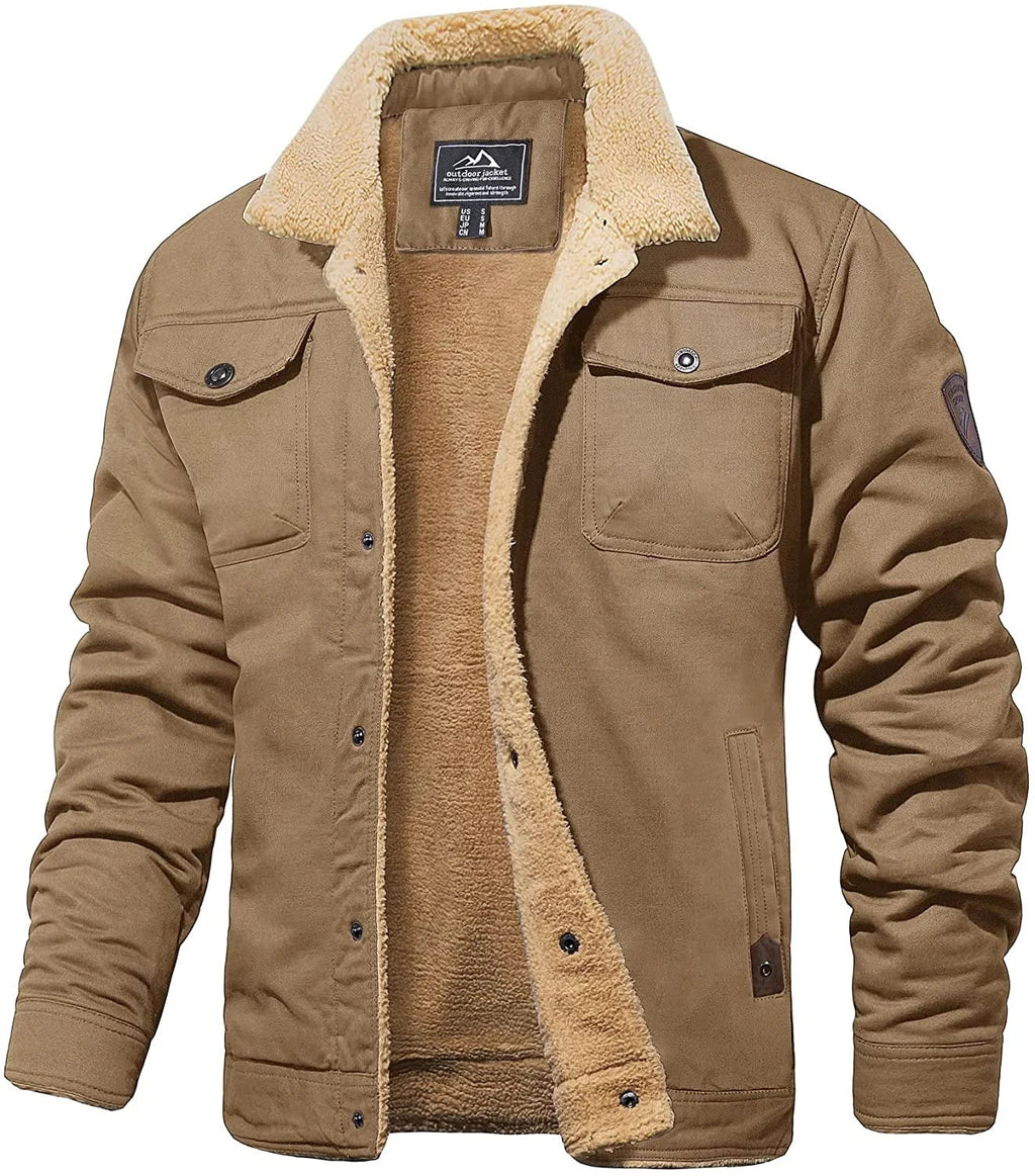 Wool Blend Outdoor Jacket