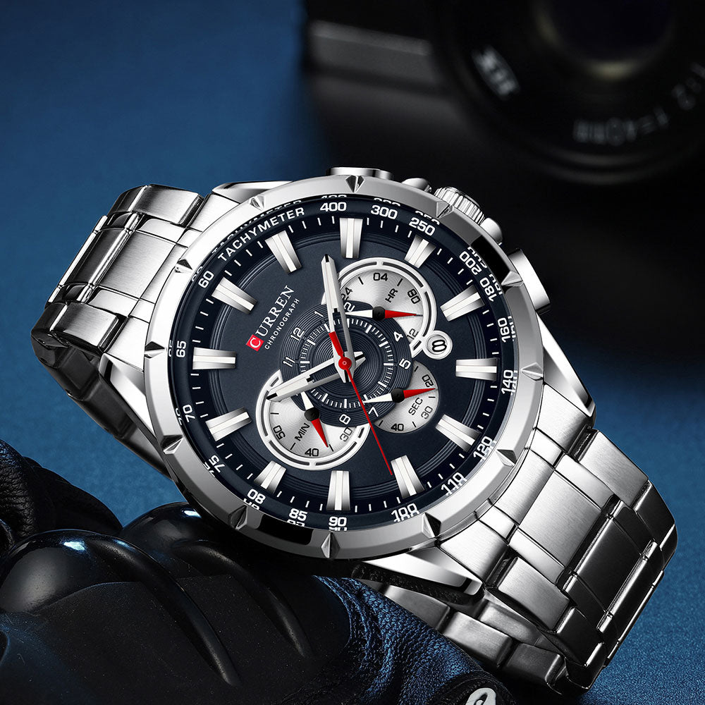 Cassian - 3-Dial Chronograph Luxury Wristwatch