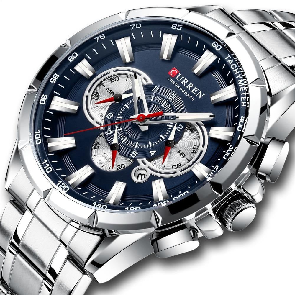 Cassian - 3-Dial Chronograph Luxury Wristwatch